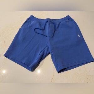 Polo Ralph Lauren blue double knit shorts